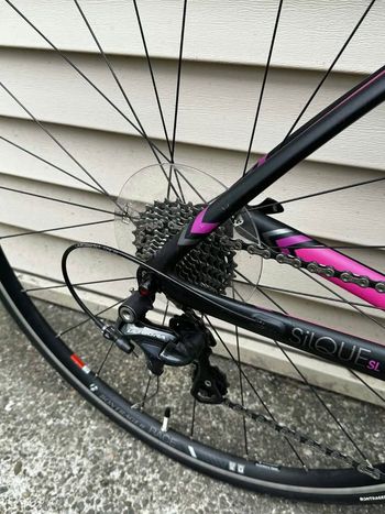 Used Trek Carbon Silque SL Women's 2016 Road & Gravel, Black — image 6 of 9
