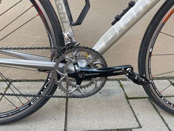 Used Bianchi Luna Campagnolo Veloce 2002 Road & Gravel, Light Gray — image 5 of 17