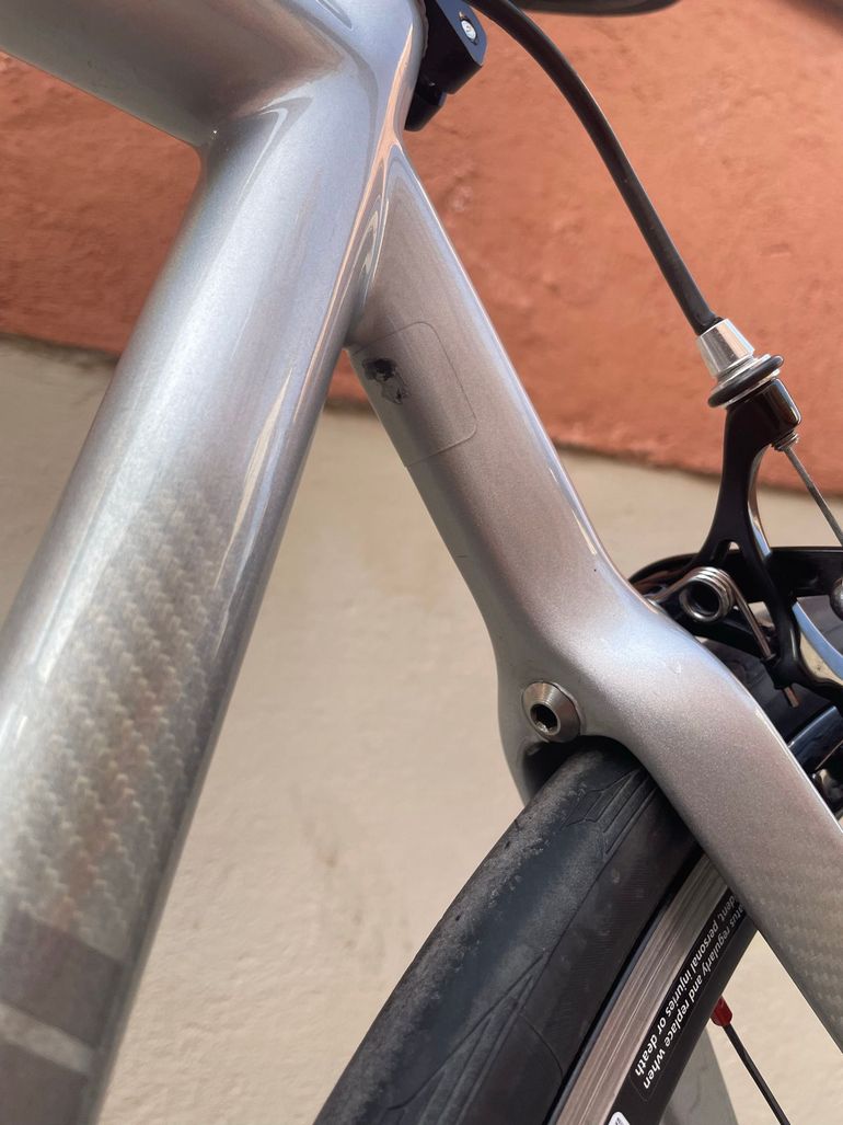 Used Bianchi Luna Campagnolo Veloce 2002 Road & Gravel, Light Gray — image 17 of 17