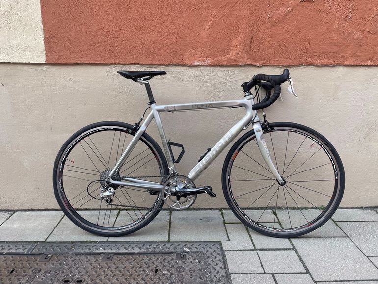 Used Bianchi Luna Campagnolo Veloce 2002 Road & Gravel, Light Gray — image 1 of 17
