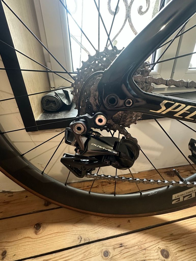 Used Specialized Tarmac Shimano Dura Ace Di2 2021 Road & Gravel, Green — image 4 of 4