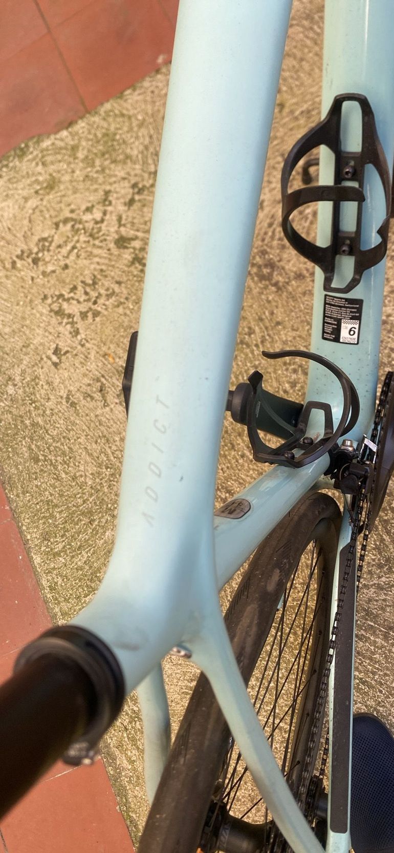 Used Scott Contessa Addict 15 disc 2021 2021 Road & Gravel, Blue — image 4 of 5