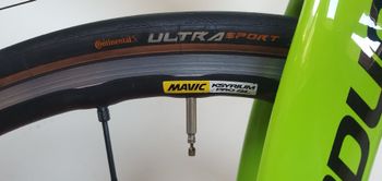 Gebrauchtes Cannondale Supersix Shimano 105 2015 Road & Gravel, Grün — Bild 8 von 9