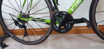 Gebrauchtes Cannondale Supersix Shimano 105 2015 Road & Gravel, Grün — Bild 3 von 9