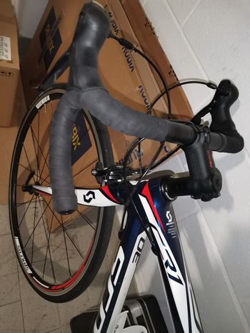 Used Scott CR1 30 2017 2017 Road & Gravel, Blu — image 4 of 8