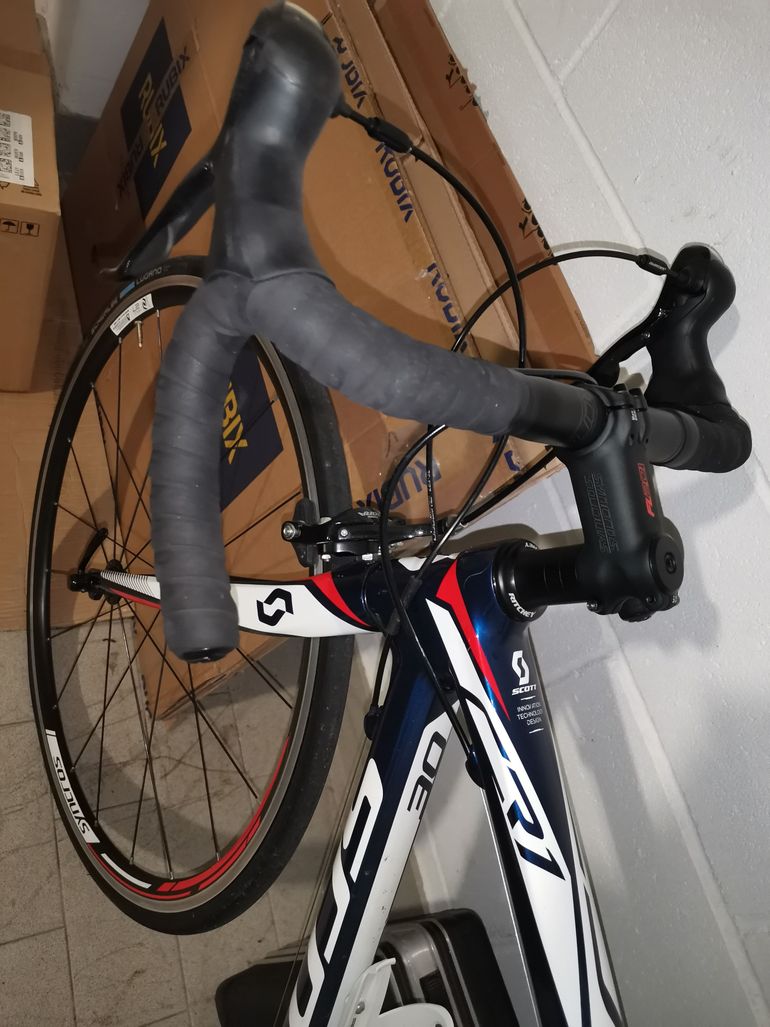 Used Scott CR1 30 2017 2017 Road & Gravel, Blu — image 4 of 8