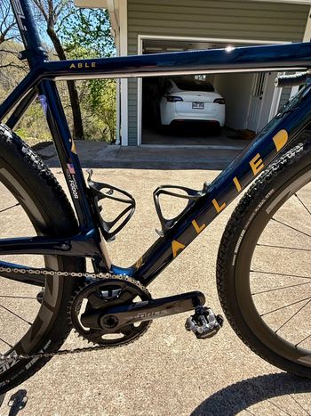 Used Allied ABLE SRAM Force AXS 2024 2024 Road & Gravel, Blue — image 10 of 14