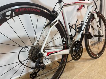 Gebrauchtes Specialized Roubaix SL4 Sora 2014 2014 Road & Gravel, Weiß — Bild 12 von 15
