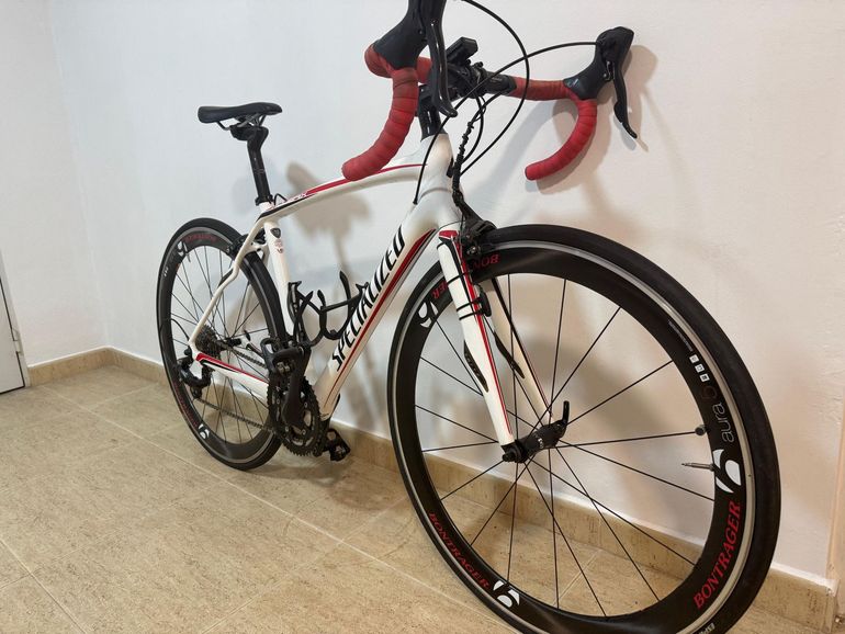 Used Specialized Roubaix SL4 Sora 2014 2014 Road & Gravel, White — image 14 of 15