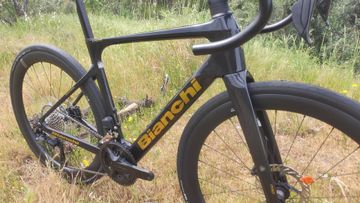 Gebrauchtes Bianchi Infinito Shimano 105 Di2 2027 Road & Gravel, Schwarz — Bild 10 von 10