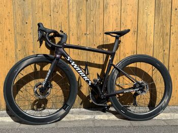 Used Specialized S-Works Tarmac SL8 - Shimano Dura-Ace Di2 2025 2025 Road & Gravel, Purple — image 2 of 13