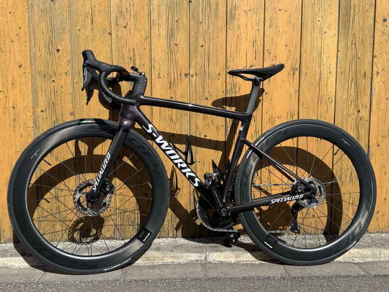 Used Specialized S-Works Tarmac SL8 - Shimano Dura-Ace Di2 2025 2025 Road & Gravel, Purple — image 2 of 13