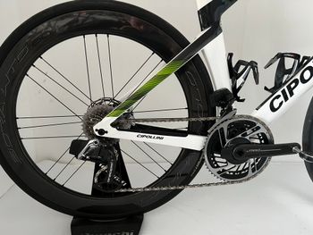 Used Cipollini Rb1k SRAM Red eTap AXS 2022 Road & Gravel, Weiß — image 3 of 7
