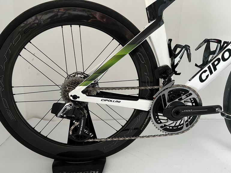 Used Cipollini Rb1k SRAM Red eTap AXS 2022 Road & Gravel, Weiß — image 3 of 7