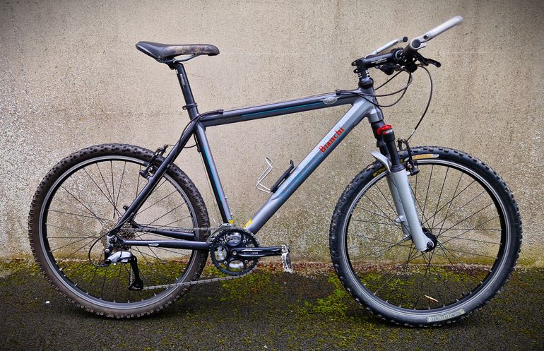 Used Bianchi 9800 MTB 2005  Anniversario 26" 2005 Mountainbike, Light Gray — image 26 of 26