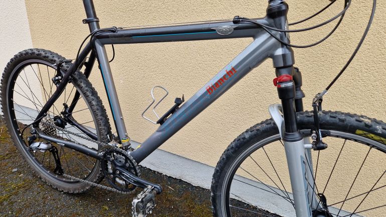 Used Bianchi 9800 MTB 2005  Anniversario 26" 2005 Mountainbike, Light Gray — image 24 of 26