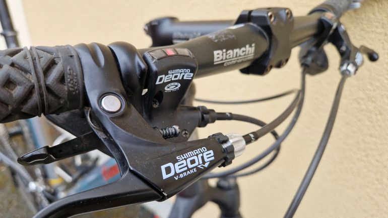 Used Bianchi 9800 MTB 2005  Anniversario 26" 2005 Mountainbike, Light Gray — image 12 of 26