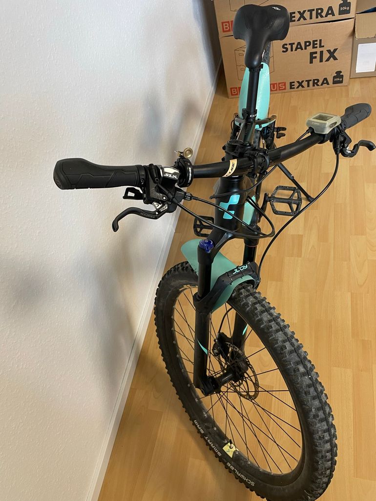 Used CUBE ACCESS HYBRID SL 500 27.5 2018 2018 Mountainbike, Green, 27.5 — image 3 of 3