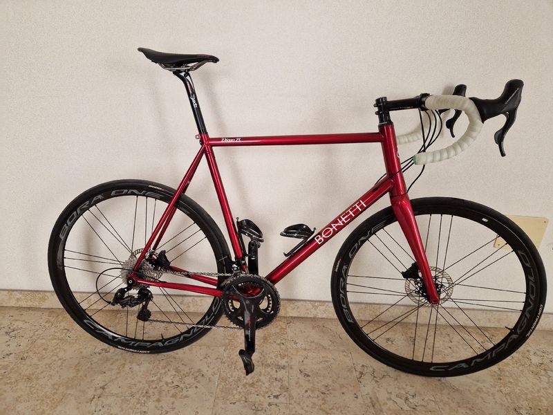 Used NO NAME Custom Campagnolo Super Record 2021 Road & Gravel, Red — image 1 of 12