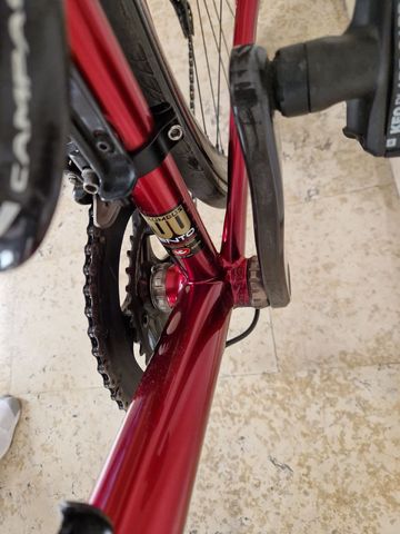 Used NO NAME Custom Campagnolo Super Record 2021 Road & Gravel, Red — image 7 of 12