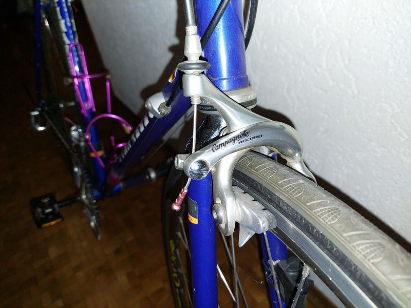 Used Pinarello Custom Campagnolo Record 1993 Road & Gravel, Blue — image 2 of 8