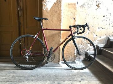 Ouest Cycle 1996 Vintage Steel Roadbike, Columbus Genius, Made By Sancineto 1996 Road & Gravel usato