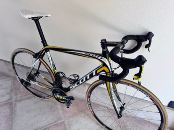 Used Scott Addict sram red 10 speed limited edition Scott Addict sram red 10 speed limited edition Custom SRAM Red eTap AXS 2011 Road & Gravel, Black — image 7 of 20
