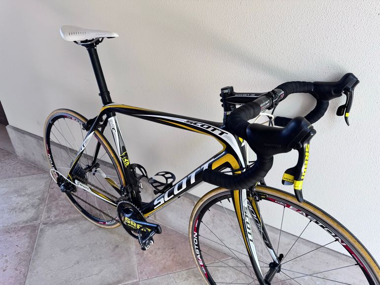 Used Scott Addict sram red 10 speed limited edition Scott Addict sram red 10 speed limited edition Custom SRAM Red eTap AXS 2011 Road & Gravel, Black — image 14 of 20