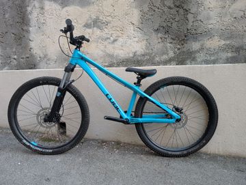 CUBE FLYING CIRCUS Single Speed / Fixed Gear 2021 Mountainbike de segunda mano, Azul — imagen 2 de 6