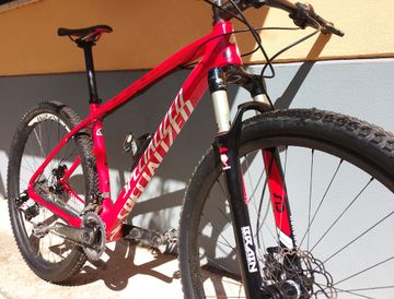Gebrauchtes Specialized Stumpjumper SRAM X0 2014 Mountainbike, Rot — Bild 10 von 11