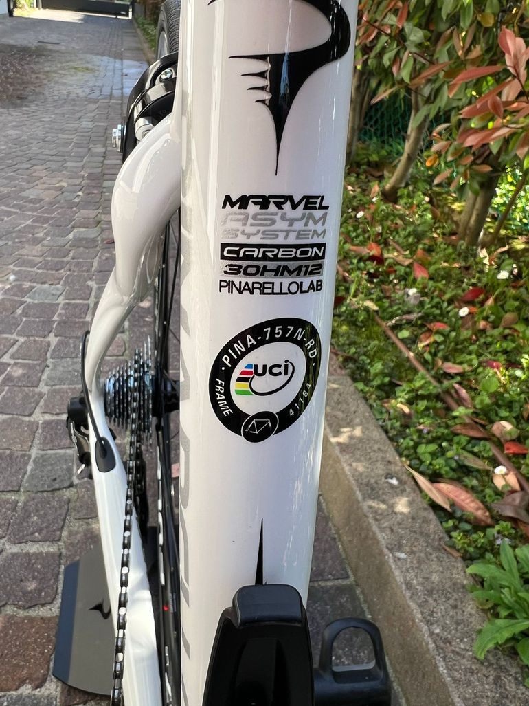 Used Pinarello Marvel Campagnolo Chorus 2015 Road & Gravel, White — image 13 of 15