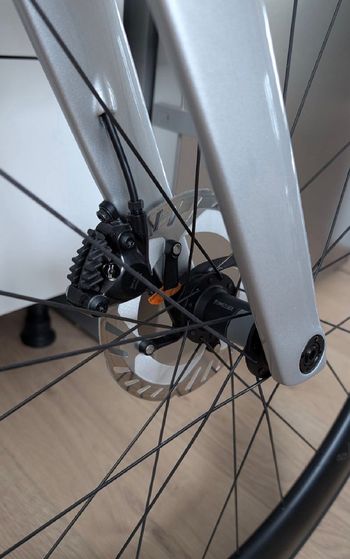 Used Van rysel Rcr Shimano 105 Di2 2025 Road & Gravel, Light Gray — image 7 of 8