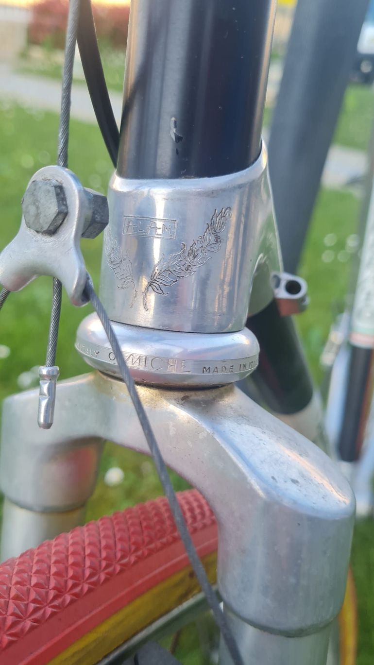 Used ALAN REBELLATO CICLOCROSS STORICA ALAN ALLUMINIO X CICLOCROSS -  1987 1987 Road & Gravel, Schwarz — image 4 of 21