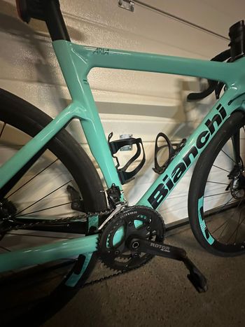 Used Bianchi Aria - Ultegra 2022 2022 Road & Gravel, Blue — image 3 of 6