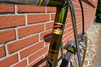 Used SCAPIN Arione Aero Cromovelto Green 58 Cm. 1984 Road & Gravel, Green — image 10 of 14