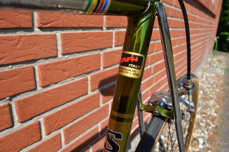 Used SCAPIN Arione Aero Cromovelto Green 58 Cm. 1984 Road & Gravel, Green — image 10 of 14