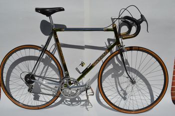 Used SCAPIN Arione Aero Cromovelto Green 58 Cm. 1984 Road & Gravel