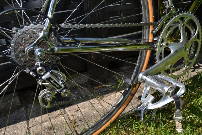 Used SCAPIN Arione Aero Cromovelto Green 58 Cm. 1984 Road & Gravel, Green — image 6 of 14