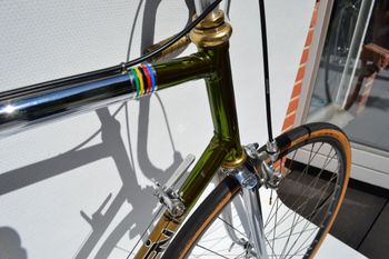 Used SCAPIN Arione Aero Cromovelto Green 58 Cm. 1984 Road & Gravel, Green — image 2 of 14