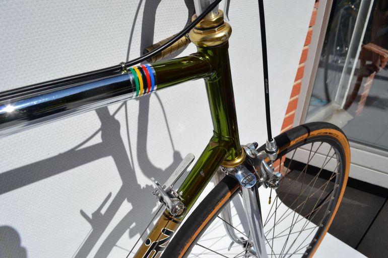 Used SCAPIN Arione Aero Cromovelto Green 58 Cm. 1984 Road & Gravel, Green — image 2 of 14