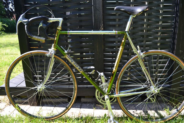 Used SCAPIN Arione Aero Cromovelto Green 58 Cm. 1984 Road & Gravel, Green — image 8 of 14