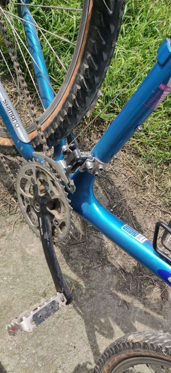 Used Giant Giant Custom Shimano Deore 1995 Mountainbike, Blue — image 11 of 25