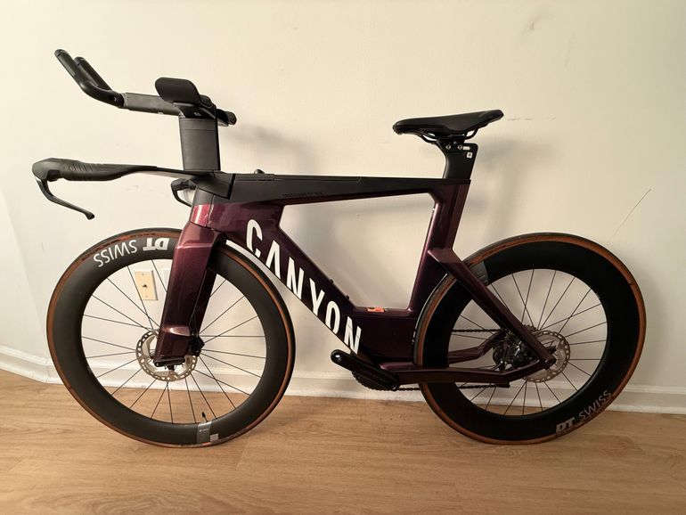 Used Canyon Speedmax CF SLX 8 Disc Di2 2024 2024 Road & Gravel, Purple — image 8 of 10