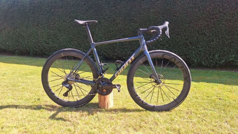 Used Giant TCR Advanced Pro 0 Di2 2025 2025 Road & Gravel, Azul — image 1 of 8