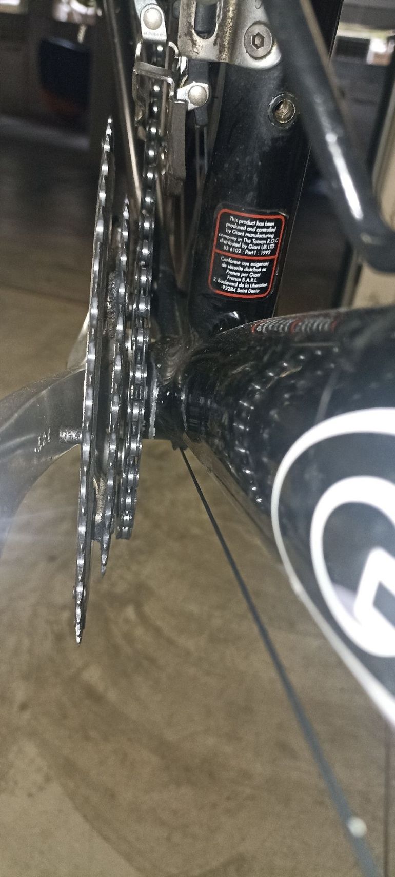 Used Giant OCR Shimano Tiagra 2006 Road & Gravel, Black — image 7 of 11