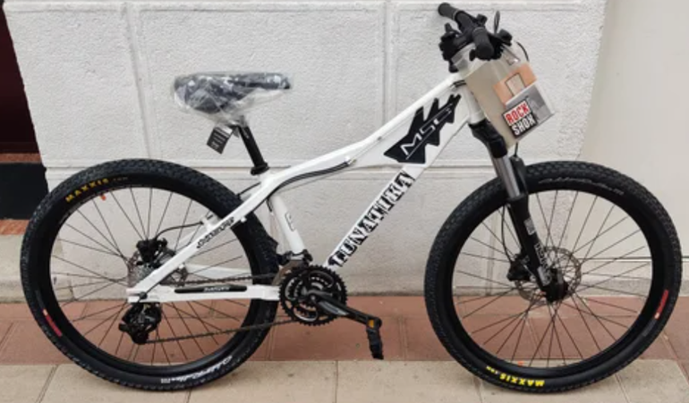 Used MSC MSC Lunatika Freestyle 2011 Mountainbike, White — image 2 of 3