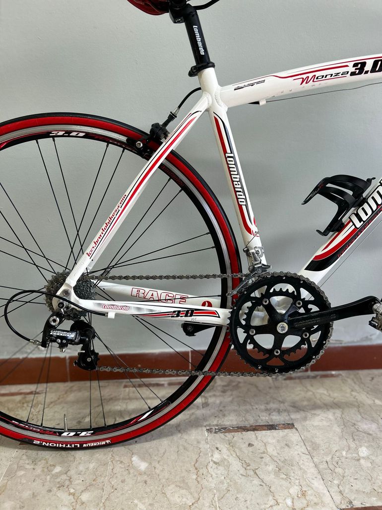 Used LOMBARDO LOMBARDO Custom Campagnolo Veloce 2014 Road & Gravel, White — image 2 of 6