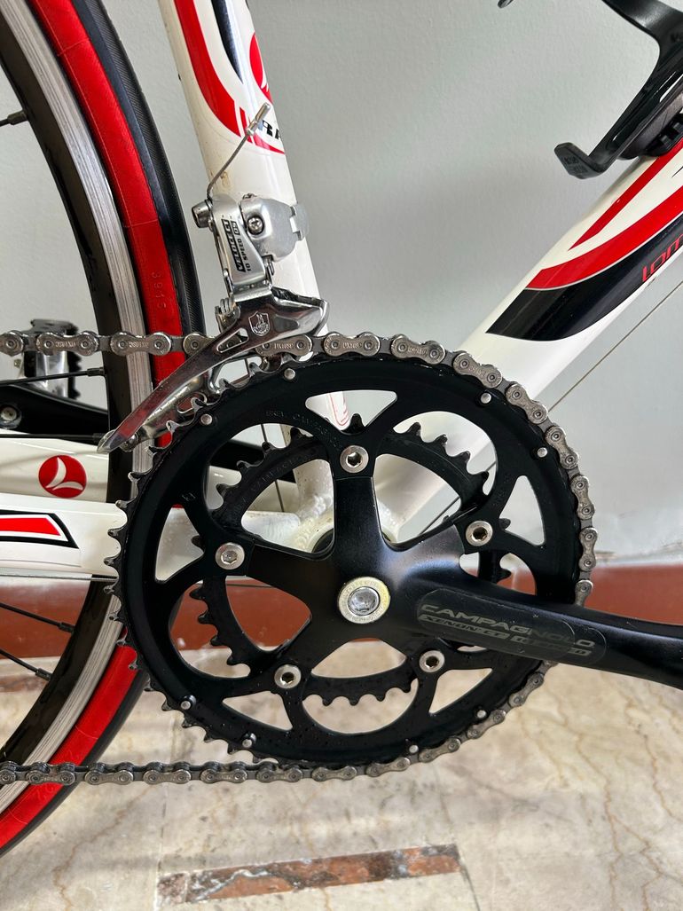 Used LOMBARDO LOMBARDO Custom Campagnolo Veloce 2014 Road & Gravel, White — image 5 of 6