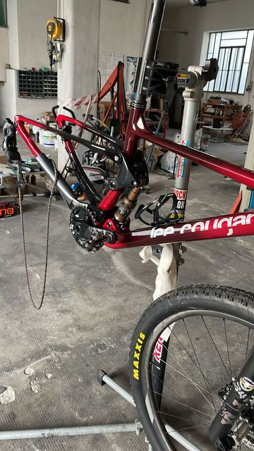 Used Lee Cougan Crossfire 428 Frame Kit 2023 2023 Mountainbike, Red, 29 — image 3 of 3