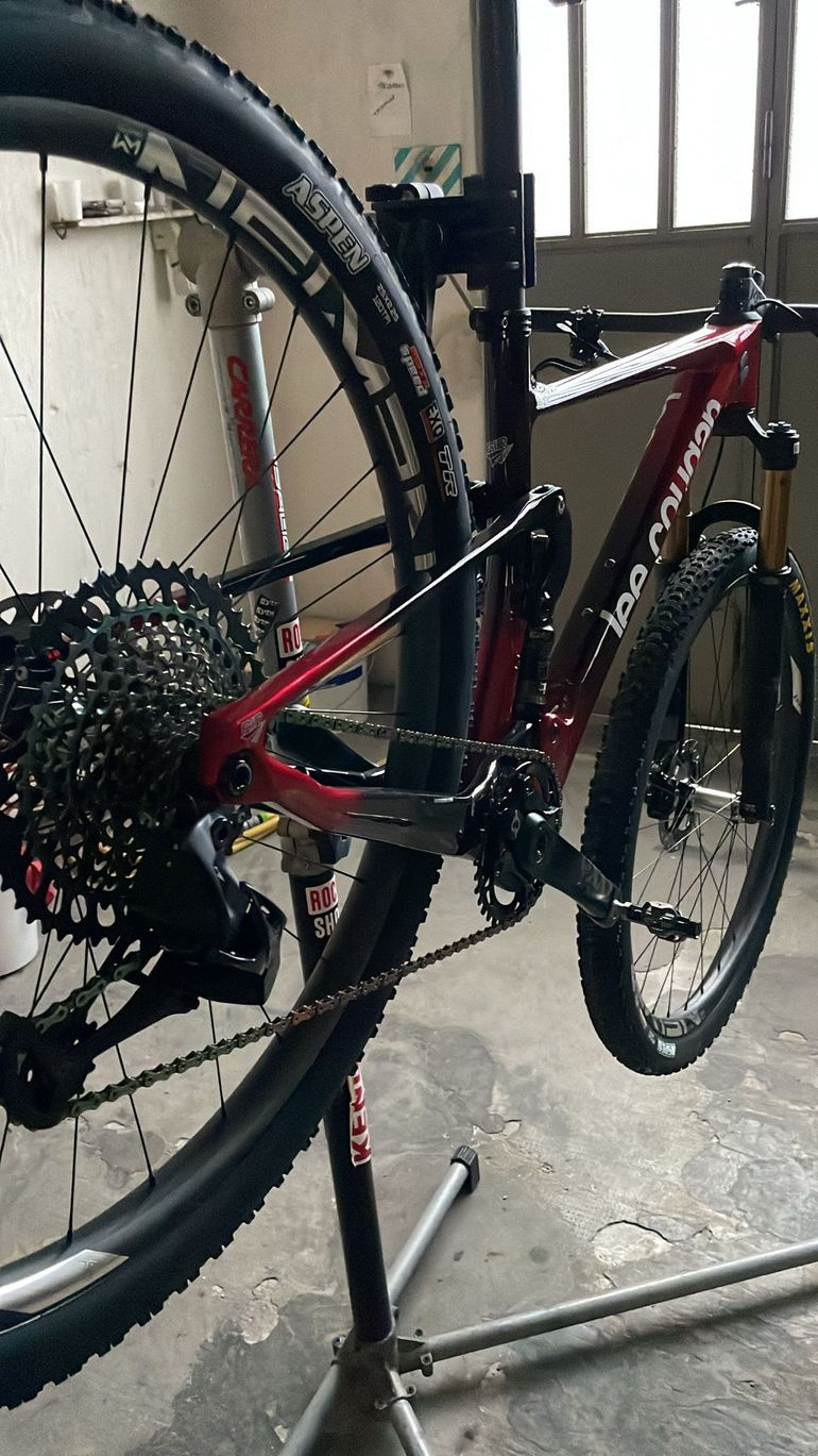 Used Lee Cougan Crossfire 428 Frame Kit 2023 2023 Mountainbike, Red, 29 — image 2 of 3